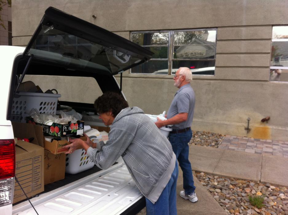Hundreds of household items were donated Saturday in Carson City