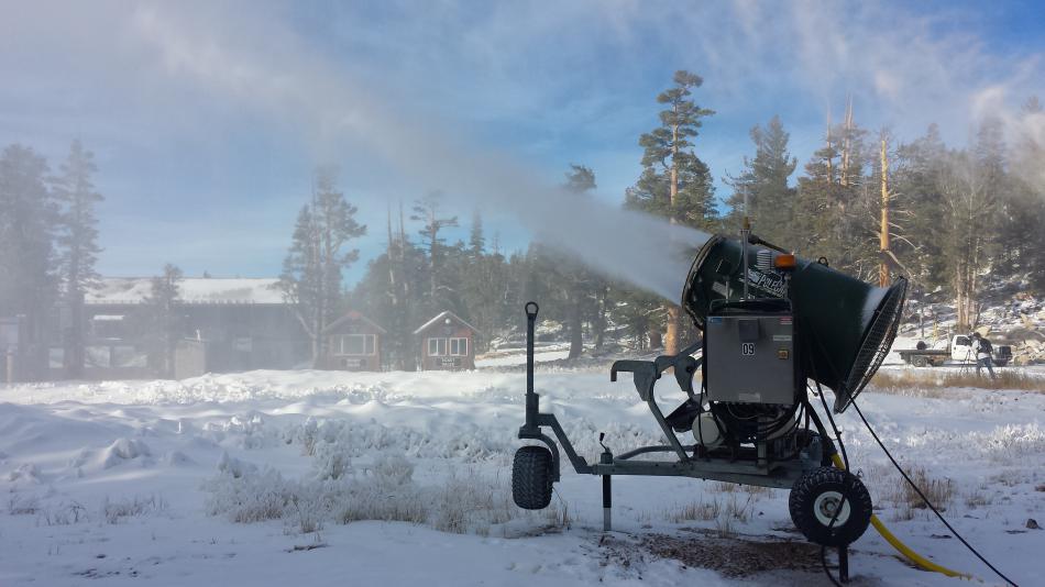 Machines like this ran for 7 hours at Heavenly Mountain Resort.