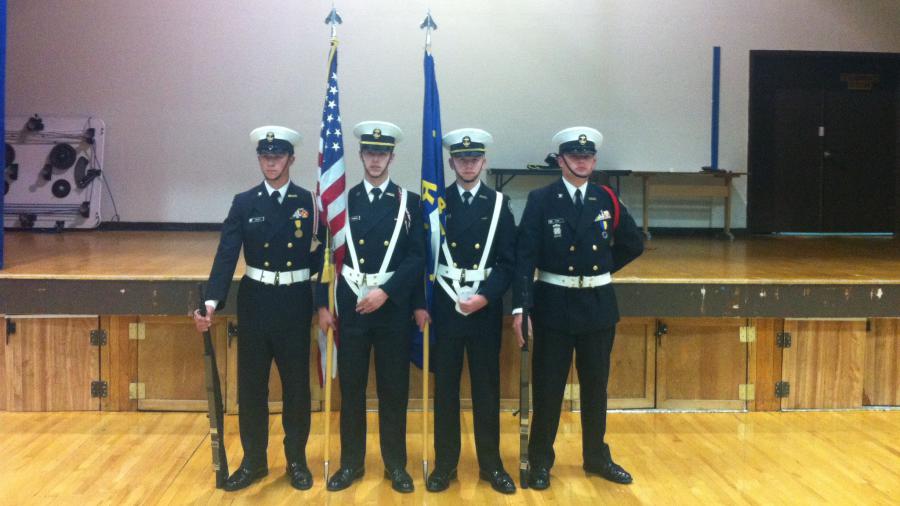 Carson High School's Color Guard