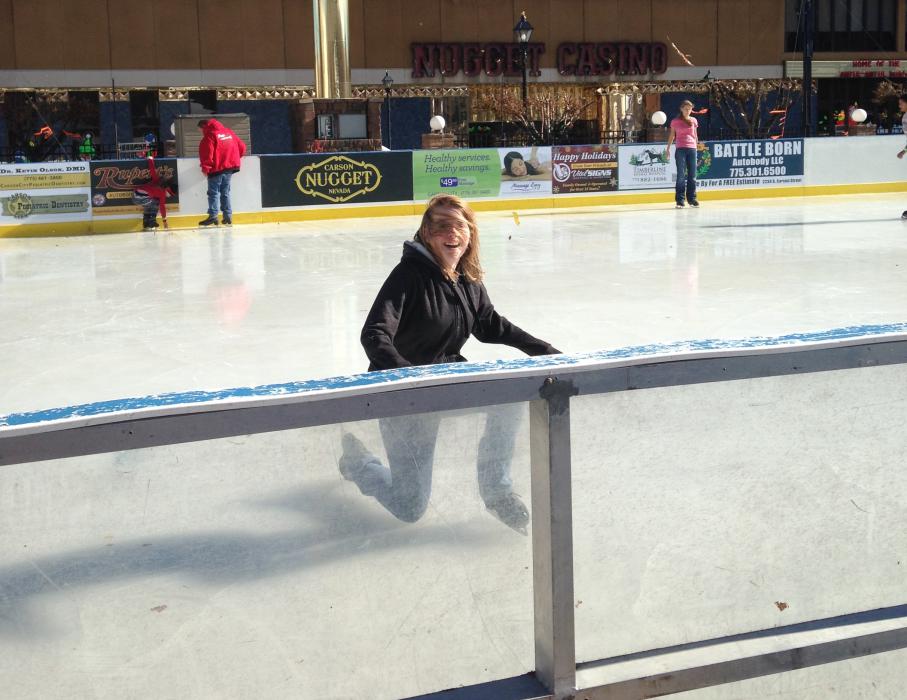 Alyssa Forsythe, 12, in this photo taken by her father, Stephen.