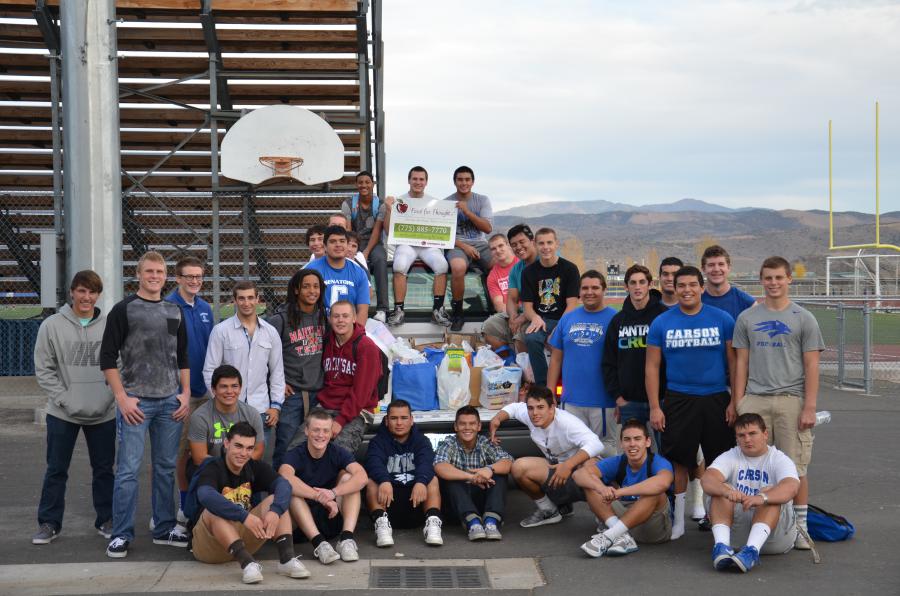 CHS Football Food Drive