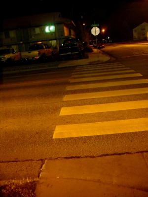 The Last Crosswalk Home for Mike.