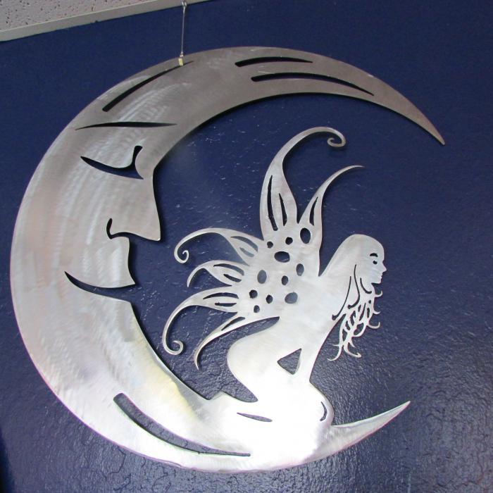 Faerie Moon is the work of Custom Metal Design artist Robert St. Claire and available at the Chamber, 1900 S. Carson Street.