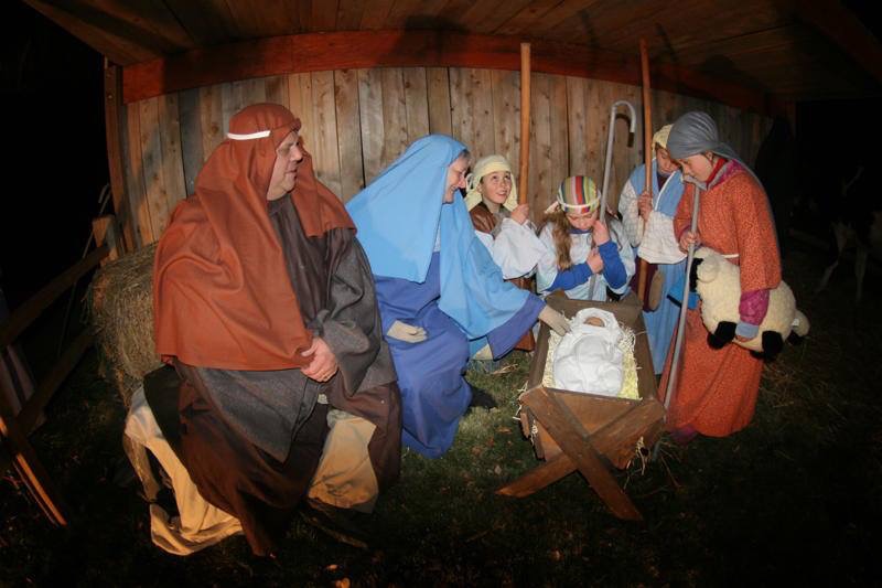 Drive-Through Living Nativity: The Road to Bethlehem