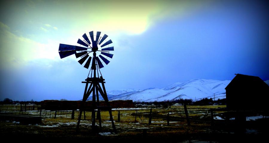 The Lompa Ranch Windmill-Carson City, Nevada