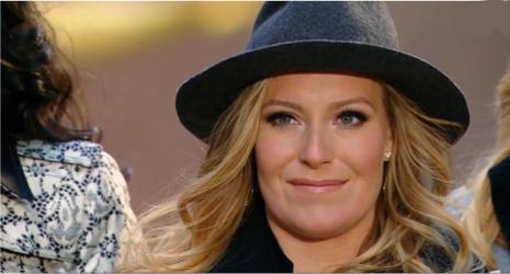 Jamie Anderson on opening night of 'Celebrity Apprentice.'