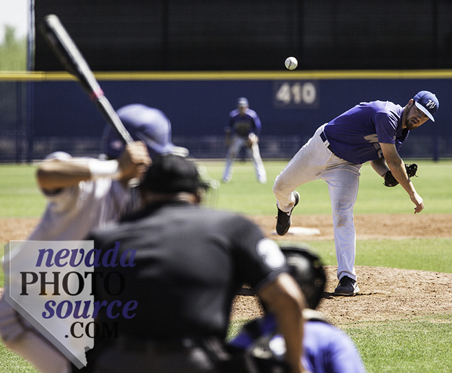 Connor Zwetsch delivers a pitch during the Wildcats’ 2014 season. Photo by Cathleen Allison