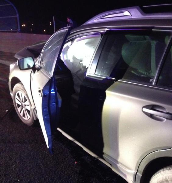 Airbags deployed at a recent accident. Photo by Carson City Sheriff's Office