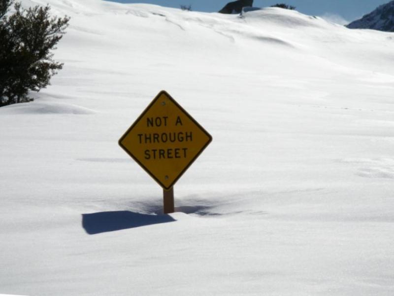 At Convict Lake, Calif. on Mar. 09, 2010. Photo by Elaine Quilici