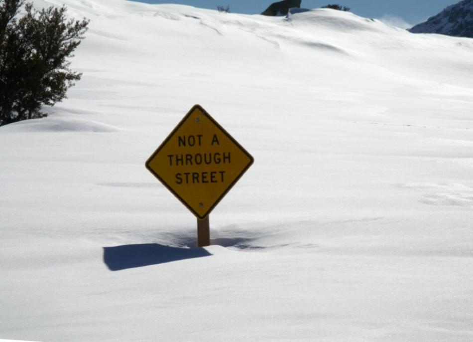 At Convict Lake, Calif. on Mar. 09, 2010. Photo by Elaine Quilici