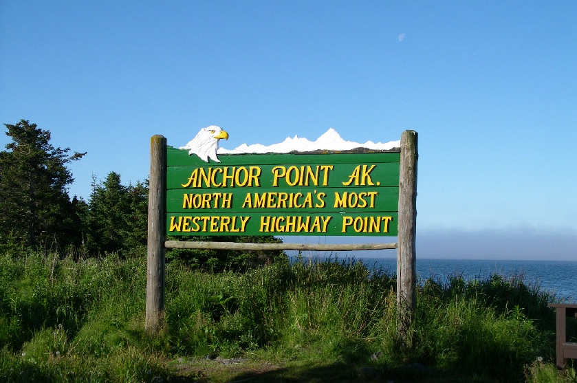 Anchor Point, on the way to Homer and the Homer Spit. Photo by Elaine Quilici