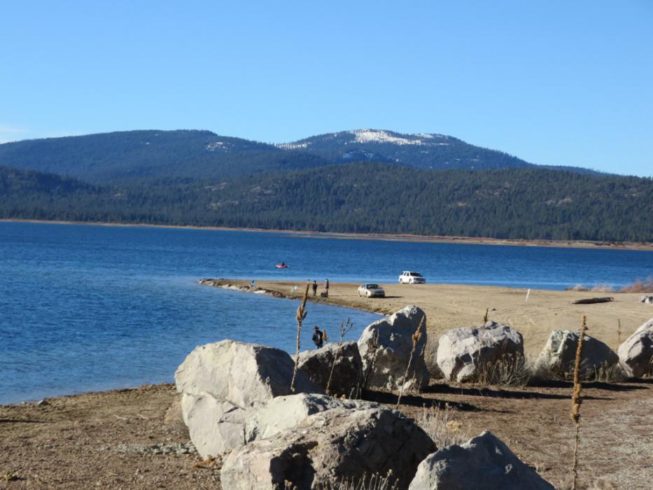 Open water on Jan. 24. Photo by Elaine Quilici