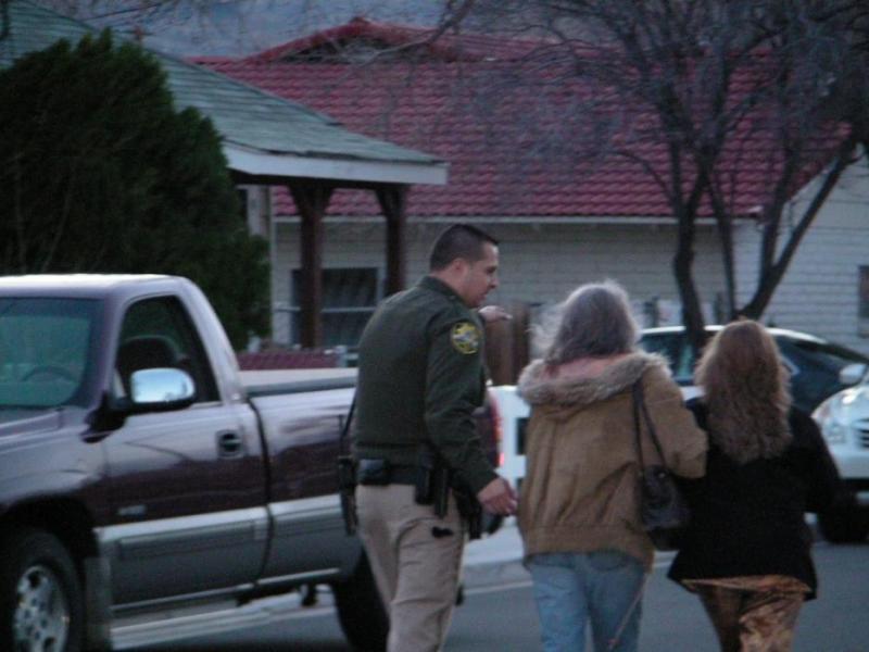 Residents of two apartments on Corbett Street were evacuated Thursday in the operation.