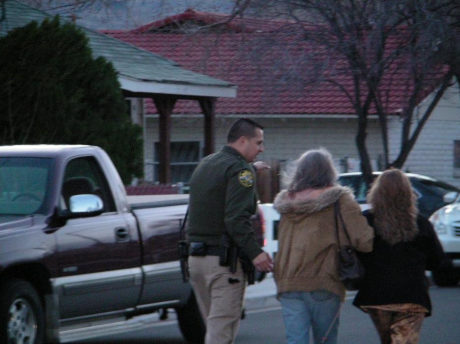 Residents of two apartments on Corbett Street were evacuated Thursday in the operation.