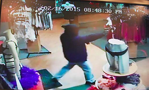 Armed robbery at Adam and Eve store in Carson City.