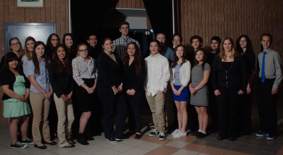 Members of the Carson High School FBLA Club.