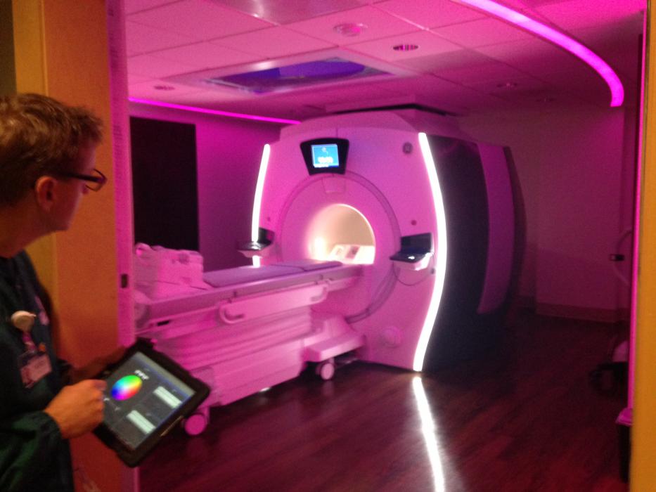 The new technology allows patients to change light imaging.