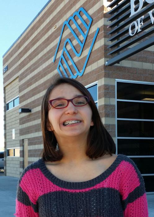17-year-old Autumn Cueller was the local Boys and Girls Club of Western Nevada Youth of the Year.