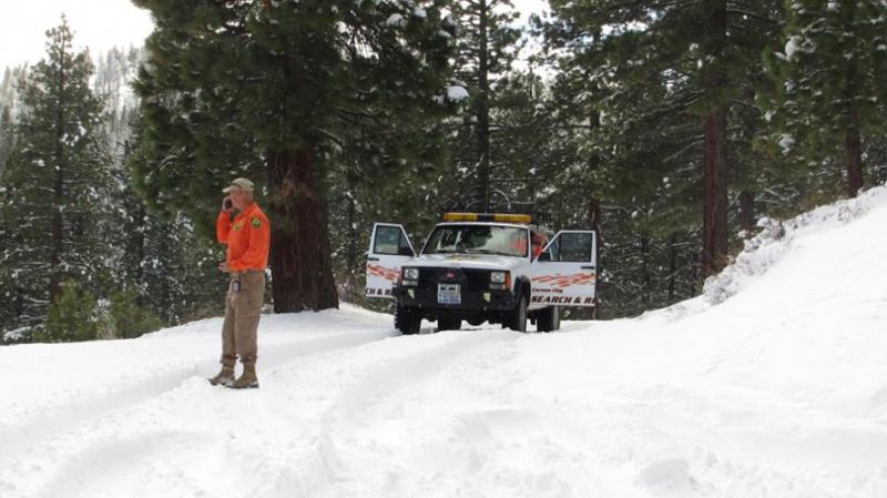 Carson City Search and Rescue photo of Monday's operation.