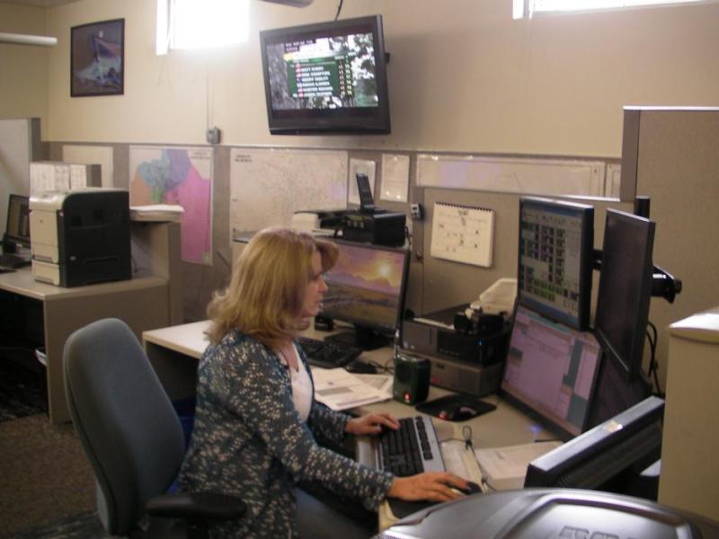 Carson City Emergency Dispatch Supervisor Donna Milton is a 30-year veteran.