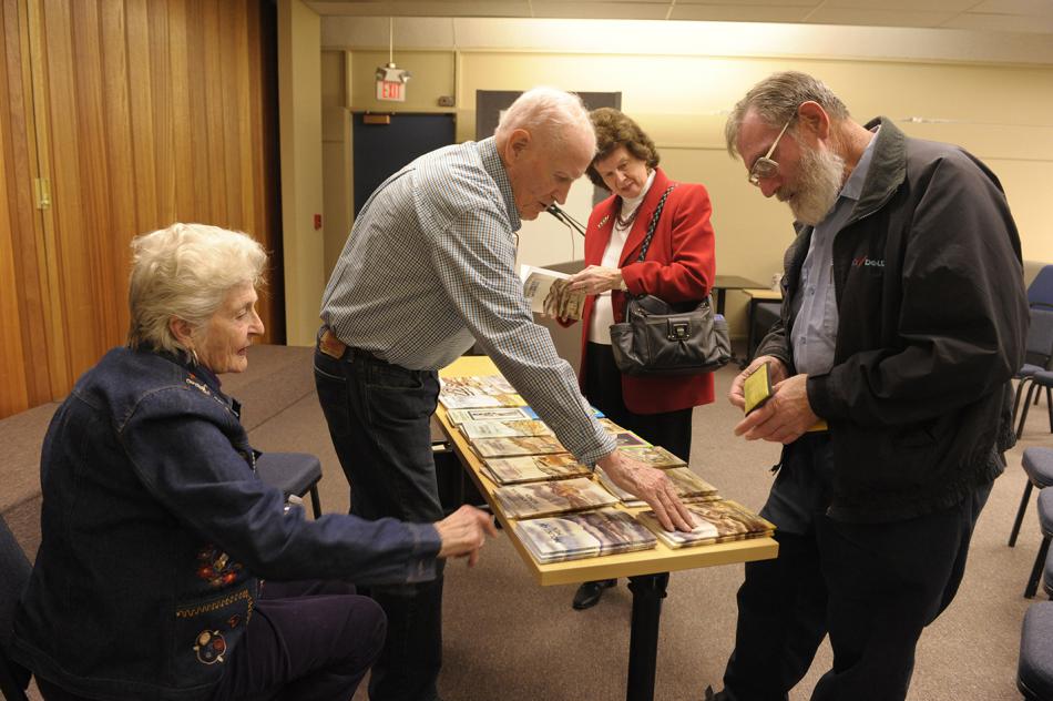 Author Charles L. Convis was featured Tuesday at the Digitorium inside the Carson City Library. Photos by Lisa J. Tolda
