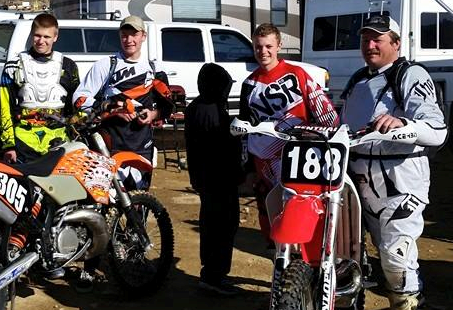 Nick Tibma, Steven Earl, Dawson Fettic, Sean Olson