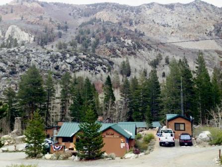 Parchers Resort, ten hours later. Photo courtesy of Parchers Resort