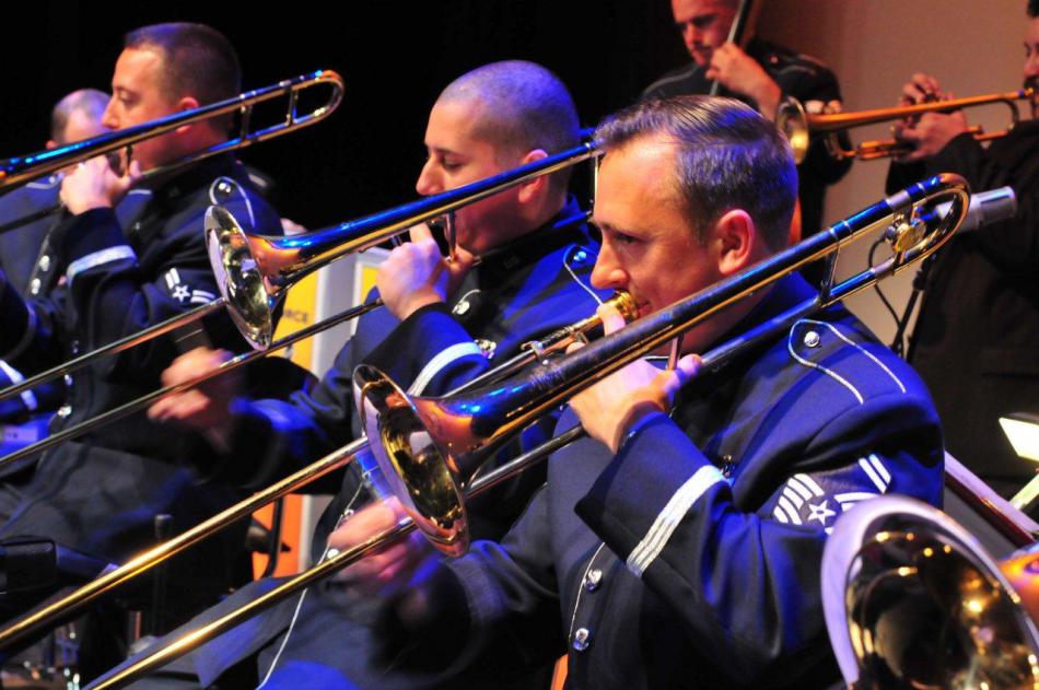 The energetic USAF Band of the Golden West Commanders will bring lively music June 28 to the Carson City Community Center.