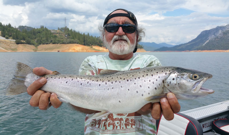 A "Keeper" at Shasta Lake, California. Photo courtesy of Kirk Portocarrero at Outdoor Adventures