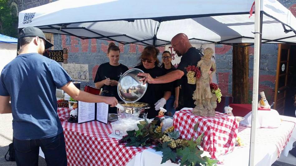 Js' Old Town Bistro among restaurants that participated in the tasting at the 14th Annual Oodles of Noodles Cook Off and Festival in Dayton.