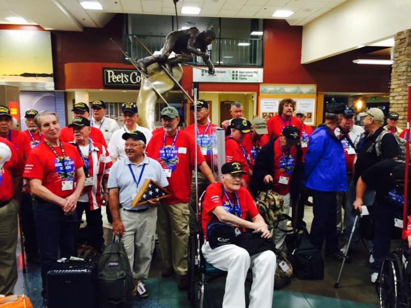 Carson City Mayor Bob Crowell is among more than 40 Vietnam Veterans on the Nevada Honor Flight project.