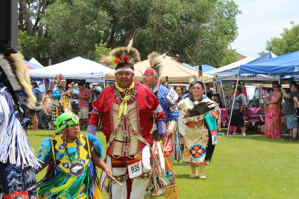 Dancers of all ages join together in the opening dance