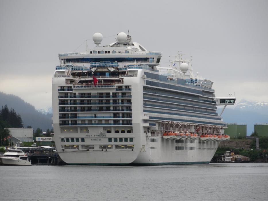 How about this for a giant-sized cruise ship. Photo by Elaine Quilici