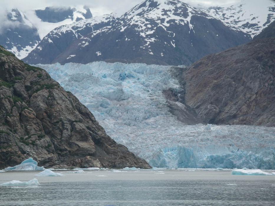 South Sawyer Glacier.  Photo by Elaine Quilici