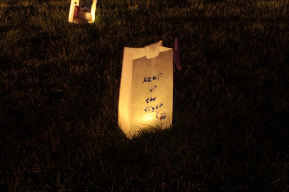 A luminaria reminds us to 