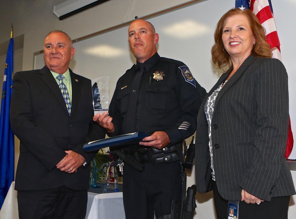 The Innovation Award goes to John Protain, DPS Officer II, NHP in Reno.