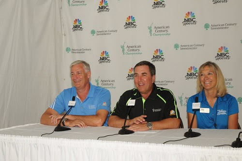 The 7-year extension was announced Friday during the opening round of the 26th American Century Championship at Lake Tahoe. Photo by Jeff Bayer