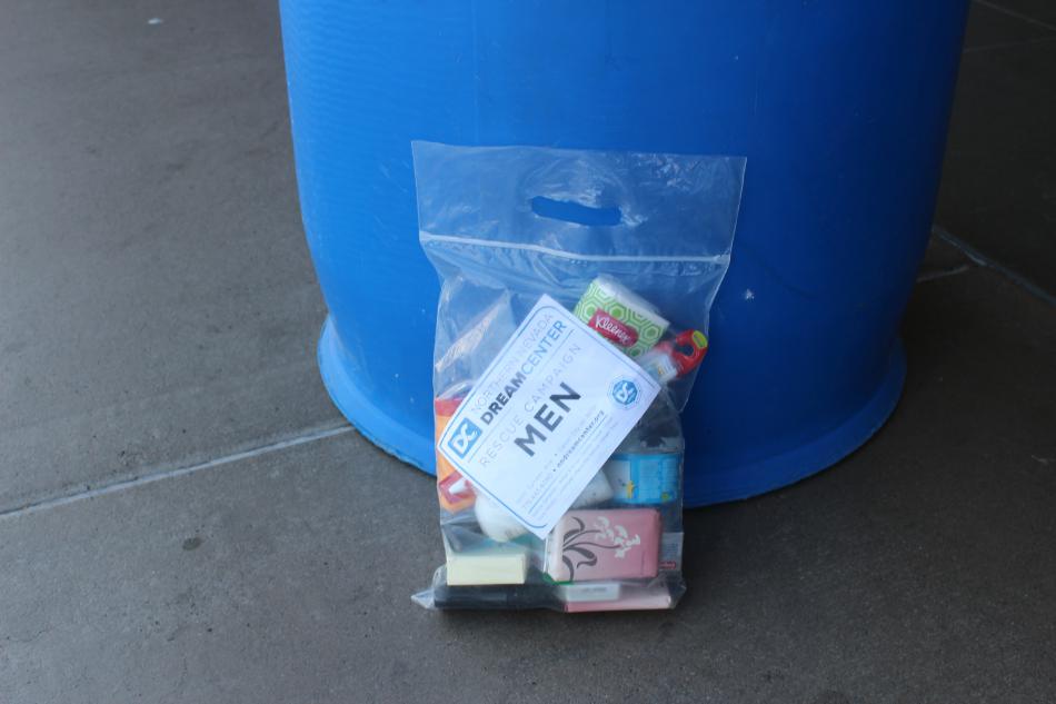 An example of a donation