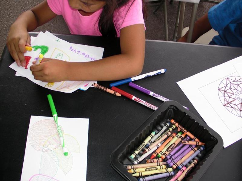 This is the first year for BAC's Art in the Park program in Carson City.