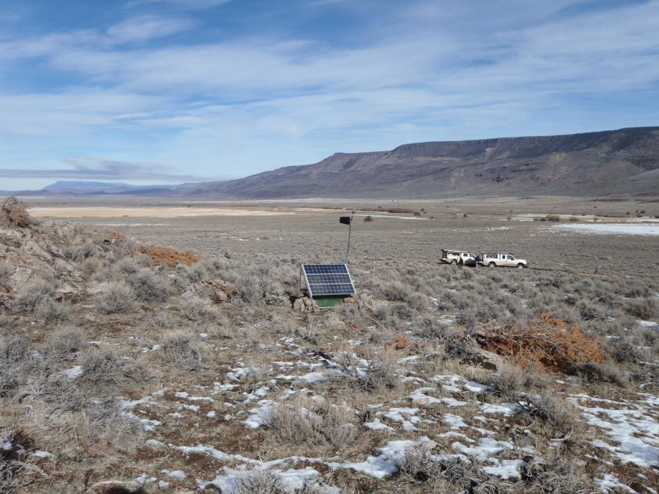 Scientists with UNR's Seismological Laboratory placed additional earthquake sensors in and around the Sheldon Wildlife Refuge.