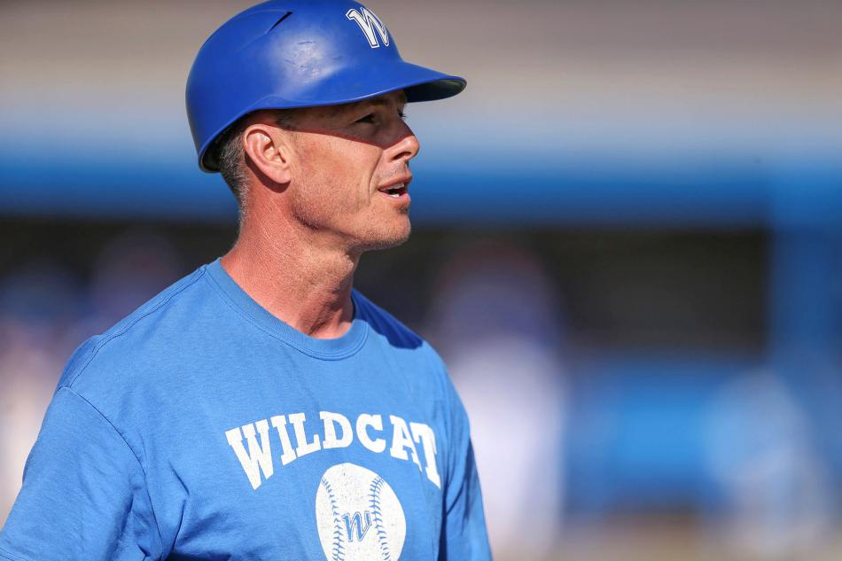 WNC baseball coach D.J. Whittemore.