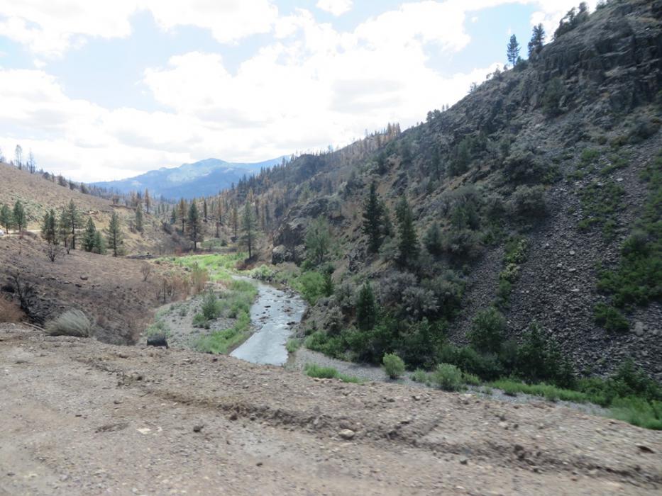 East Carson River after the 