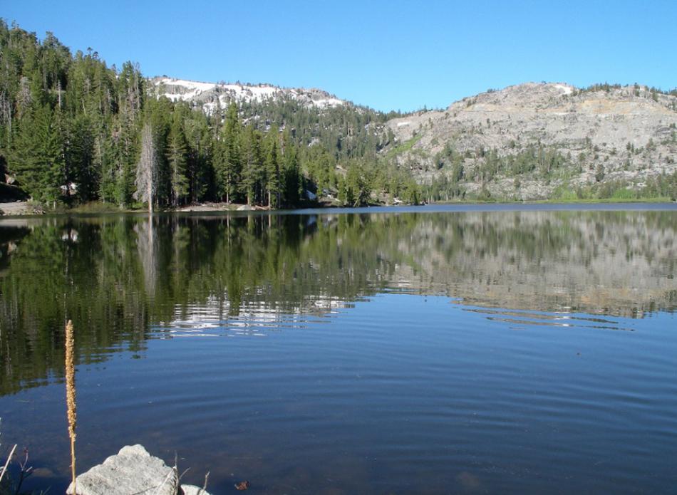 Red Lake when it was full of water. Photo by Elaine Quilici