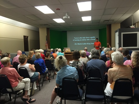 Rick Gunn delivers "Wheels of Peace" Presentation