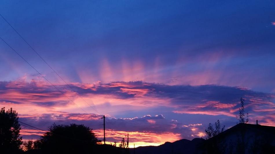 A Dayton sunset courtesy Connie Corley Higgons.