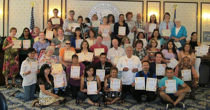 ESL Students Receive Achievement Awards