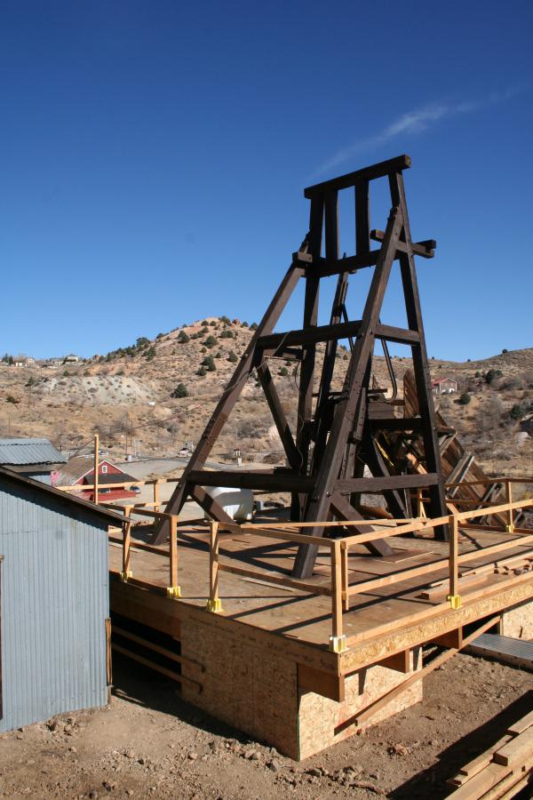 Upper Yellow Jacket During Construction