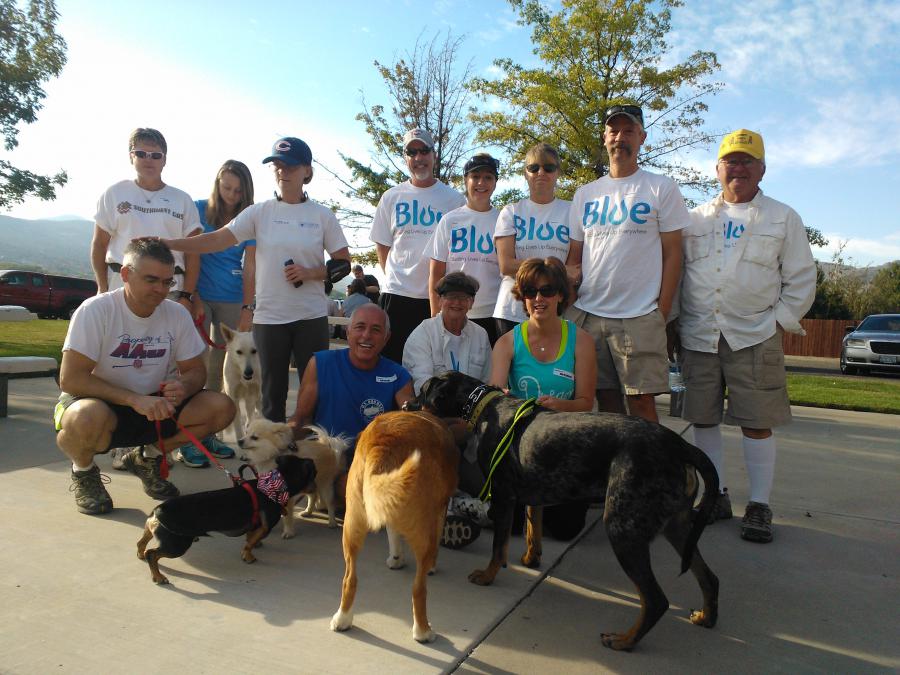 Southwest Gas Team Blue at CASI's 2014 5K9