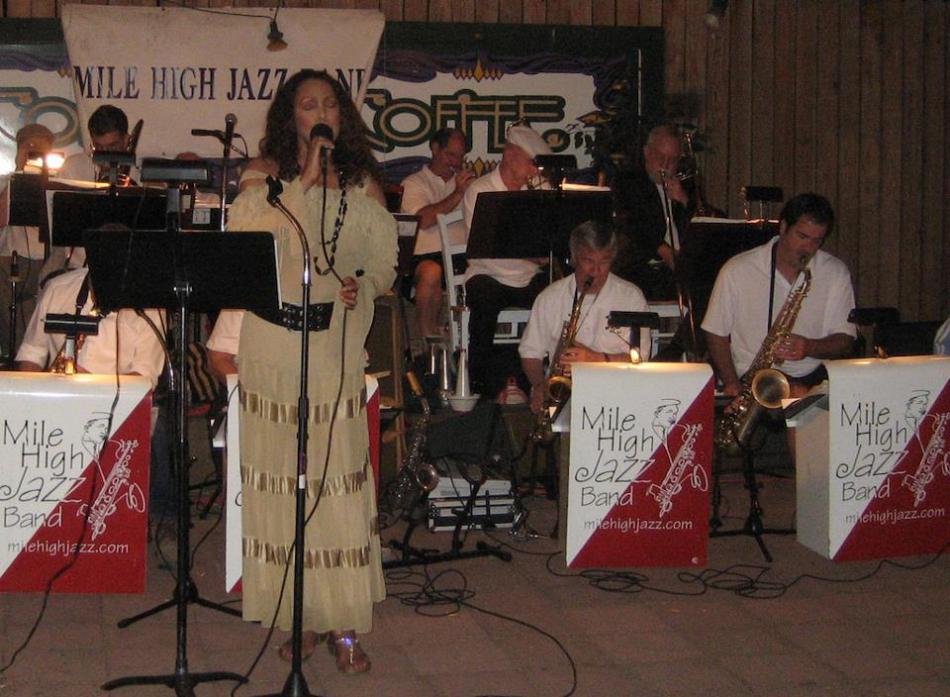 Autumn Jazz with the Mile High Jazz Band and vocalists Jakki Ford and June Joplin tonight at Comma Coffee.