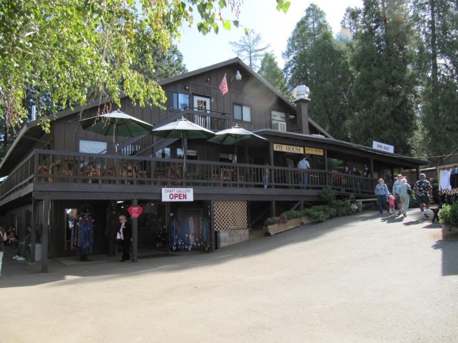 Main building at the High Hill Ranch at Apple Hill. Photo by Elaine Quilici